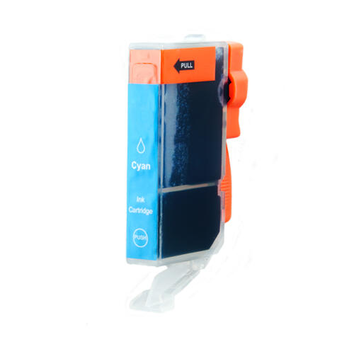 Cartouche d'encre compatible pour Canon CLI571XL cyan - vue 2
