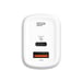 SILICON POWER Boost Charger QM25 30W USB Tipo-A USB Tipo-C Blanco
