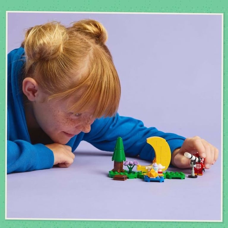 LEGO Animal Crossing 77053 Stargazing avec Céleste Set Camping Télescope 78 pièces Multicolore - Neuf