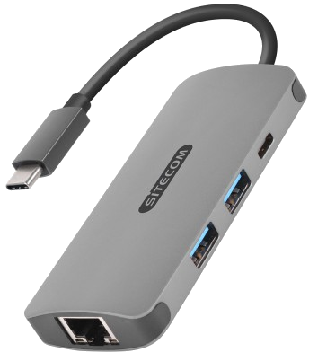 Adaptateur USB-C 3.1 mâle vers Gigabit LAN femelle, USB-C Power Delivery