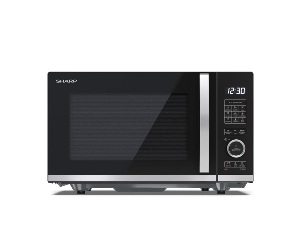 Micro-Ondes Sharp YC-QG204AE-B – Capacité 20L, Puissance 800W - vue 3