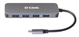 D-Link Hub USB-C vers 4 ports USB 3.0 avec alimentation DUB-2340