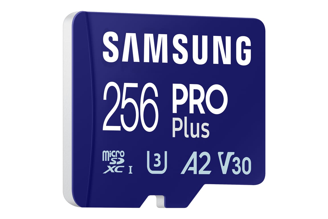 CARTE MEMOIRE SAMSUNG MICRO SD PRO PLUS 2023 avec adaptateur SD 4K classe 10 Lecture 180 Mo/ Ecriture 130 Mo/ MB MD512SAEU Neuf - vue 3