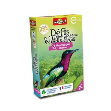 Nature Challenges - Juego de cartas educativo sobre la fauna de Martinica
