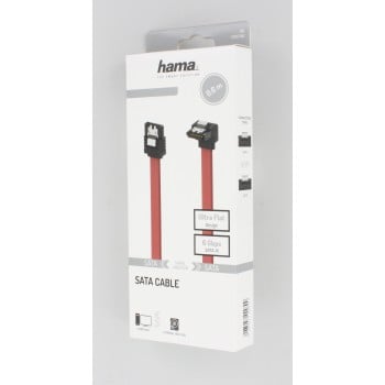 Cable SATA, Serial-ATA III, 6 Gbit/s, interno, 90°, 0,60 m