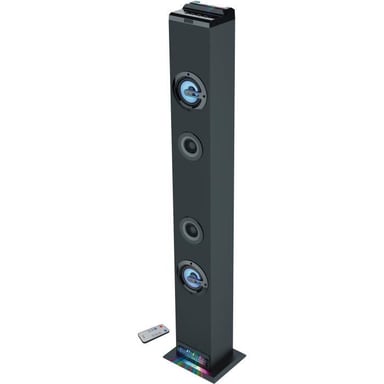 Torre sonora Bluetooth - INOVALLEY - HP58BTH - 60W - Bluetooth V4.1 - Luci - FM - AUX-IN - Supporto rimovibile - Telecomando in dotazione