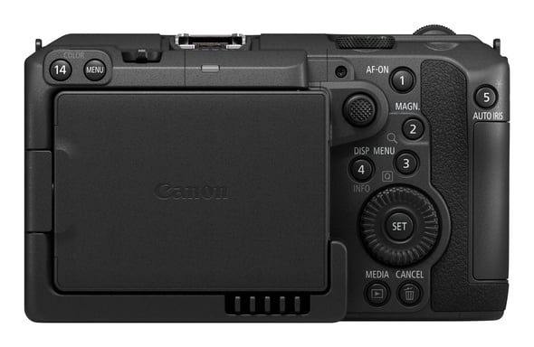 EOS C50 - Caméra vidéo 4K + poignée XLR, Noir