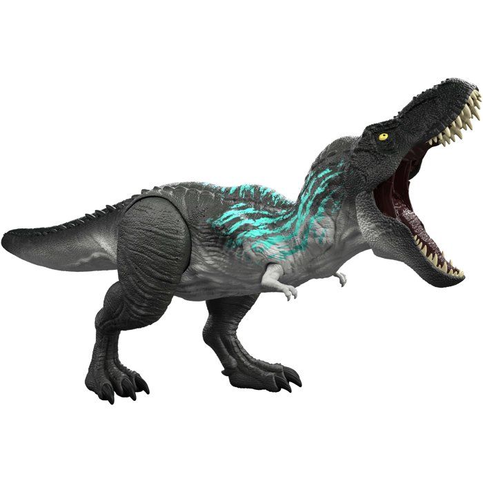 Jurassic World Figurine Tyrannosaure Monstres Musclés grandit et rugit - vue 2