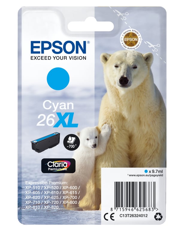 Epson Cartouche Jaune XP 235 435 - vue 2