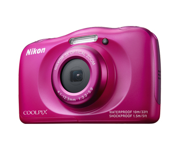 Nikon COOLPIX S33 1/3.1'' Cámara compacta 13,2 MP CMOS 4160 x 3120 Pixeles Rosa