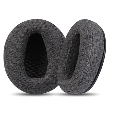 Almohadillas de Repuesto para Auriculares Sony WH-CH710N, Tela de Algodón Suave, Gris Oscuro (2 Unidades)
