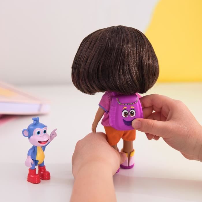 Spin Master Poupee Dora 15 Cm + Figurine Babouche Dora - vue 4