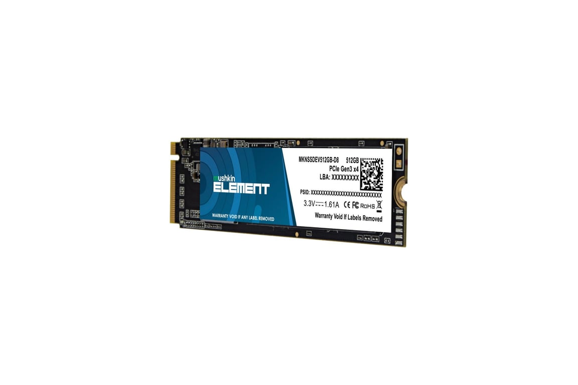 Mushkin Nom : Element NVMe SSD Neuf - vue 3