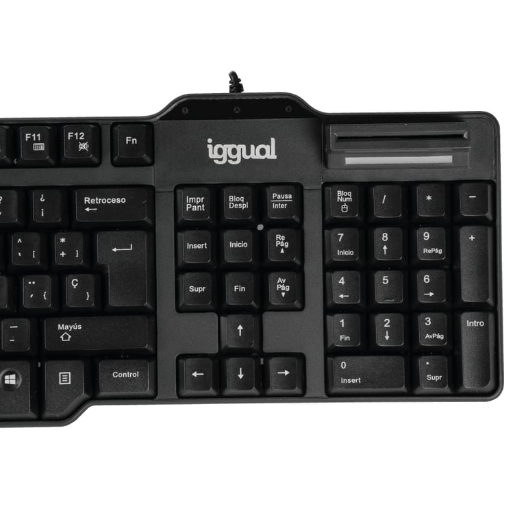 iggual IGG319000 clavier Bureau USB QWERTY Neuf - vue 2