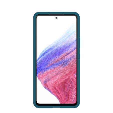 Custodia React Series per Samsung Galaxy A53 (5G), antiurto, antigoccia, ultrasottile, protezione sottile, testata in ambito militare, antimicrobica - Blu