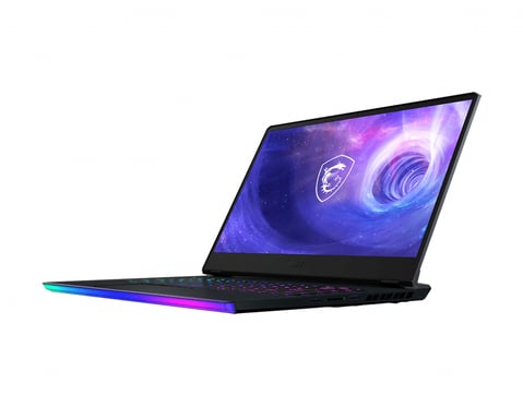 MSI Gaming GE66 12UHS-219FR Raider i7-12700H Ordinateur portable 39,6 cm (15.6'') 4K Ultra HD Intel® Core™ i7 32 Go DDR5-SDRAM 1 To SSD NVIDIA GeForce RTX 3080 Ti Wi-Fi 6E (802.11ax) Windows 11 Home Bleu, Titane