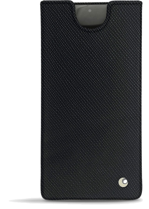 Pochette cuir Samsung Galaxy Note10+ - PochetteNoir