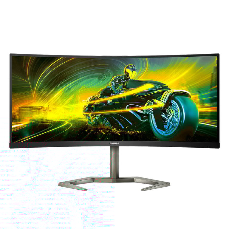 Philips Momentum 34M1C5500VA Moniteur de Jeu incurvé WQHD 34 Pouces MPRT 1 ms 165 Hz FreeSync Premium HDR10 3440x1440 DisplayPort HDMI hub USB - vue 8