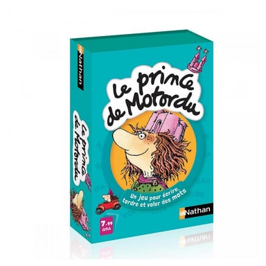 Jeu de cartes amusant Le Prince de Motordu pour des heures de divertissement