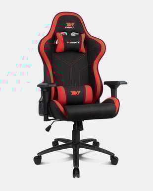 DRIFT DR110BR Sedia da gioco Seduta imbottita Nero, Rosso