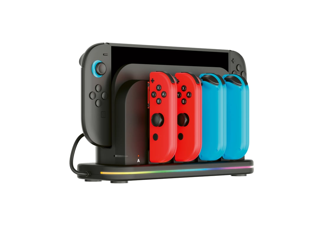 Support de chargement pour Nintendo Switch™ 2 + 2 paires de Joy con - vue 7