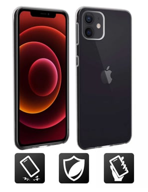 Custodia per iPhone 12 Mini Ultra-Sottile Silicone Morbido