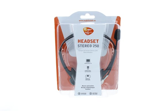MOBILITY LAB - Casque Micro Audio Stéréo Pour PC Headset 550