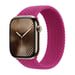 Bracelet Solo tressé pour Apple Watch | 44/45/46/49 mm - Taille 6 - Magenta