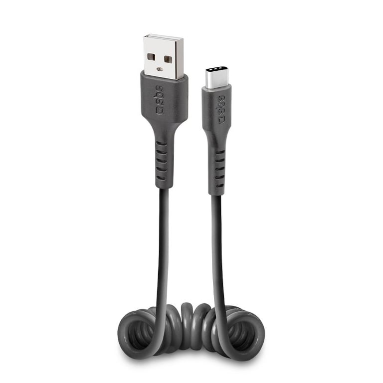 SBS TECABLETYPCSK câble USB USB 2.0 0,5 m USB A USB C Noir - Neuf