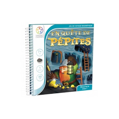 Jeu de logique magnétique En quête de pépites pour enfants à partir de 7 ans
