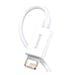 Baseus CALYS-A02 Cavo per telefono cellulare Bianco 1 m USB A Lightning