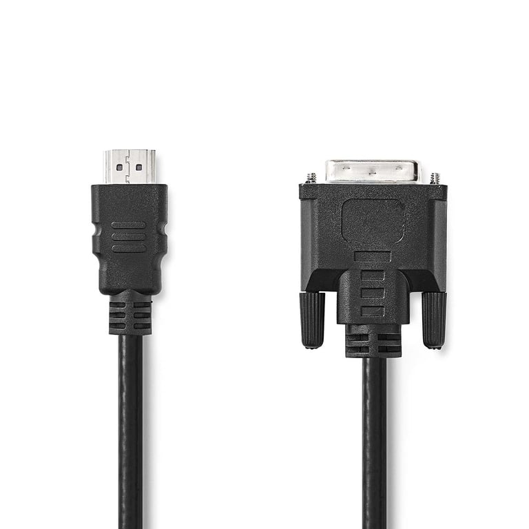 Nedis CCGL34800BK20 câble vidéo et adaptateur 2 m HDMI Type A (Standard) DVI-D