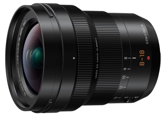 Panasonic H-E08018E lente de cámara Negro