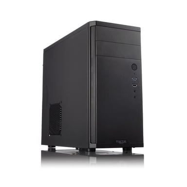 FRACTAL DESIGN PC CASE Core 1100 - Negro - Formato ATX FD-CA-CORE-1100-BL