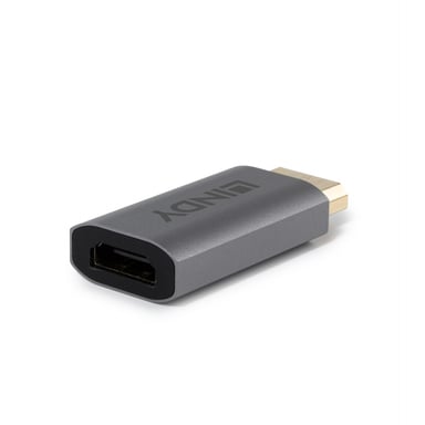 Lindy 41095 adattatore per inversione del genere dei cavi DisplayPort HDMI Type A Grigio