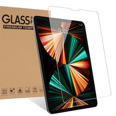 iLike 2.5D Edge Verre trempé transparent pour Apple iPad Pro 12,9'' 6e génération (2023) / 2020 3e / 2021 4e / 2022 5e