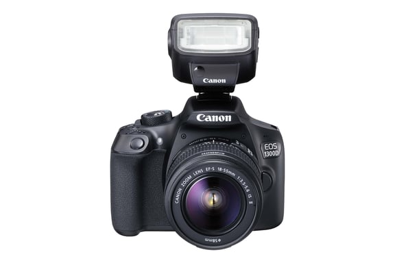 Canon EOS 1300D Noir - vue 2