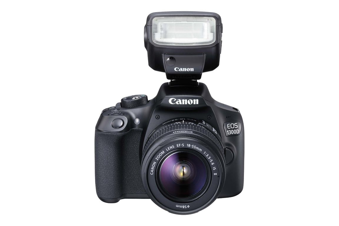 Canon EOS 1300D Noir - vue 2