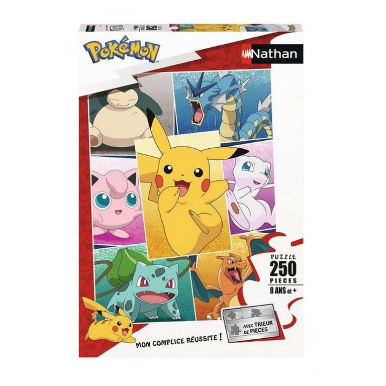 Puzzle 250 pièces : Types de Pokémon Ravensburger Nathan - vue 2