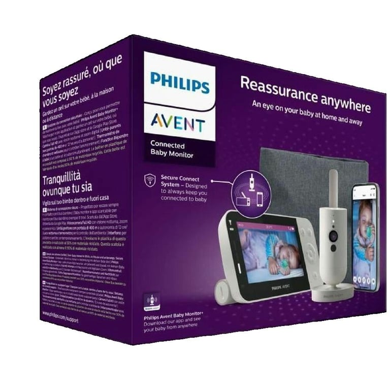 Vidéo moniteur connecté PHILIPS AVENT SCD95326 Silkwhite - vue 2
