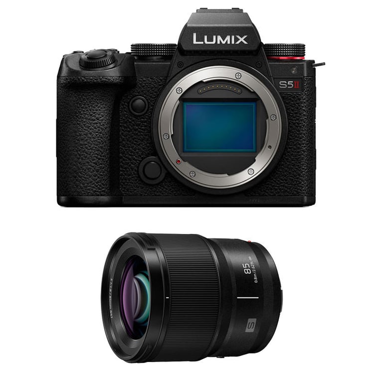 PANASONIC LUMIX S5 MARK II + Objectif 85mm f1.8 Neuf