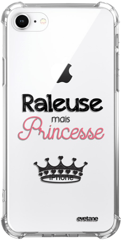 Evetane Coque Apple iPhone 7l8l Apple iPhone SE 2020 anti-choc souple angles renforcés transparente