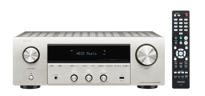 Denon DRA-800H 100 W 2.0 canales Envolvente Plata