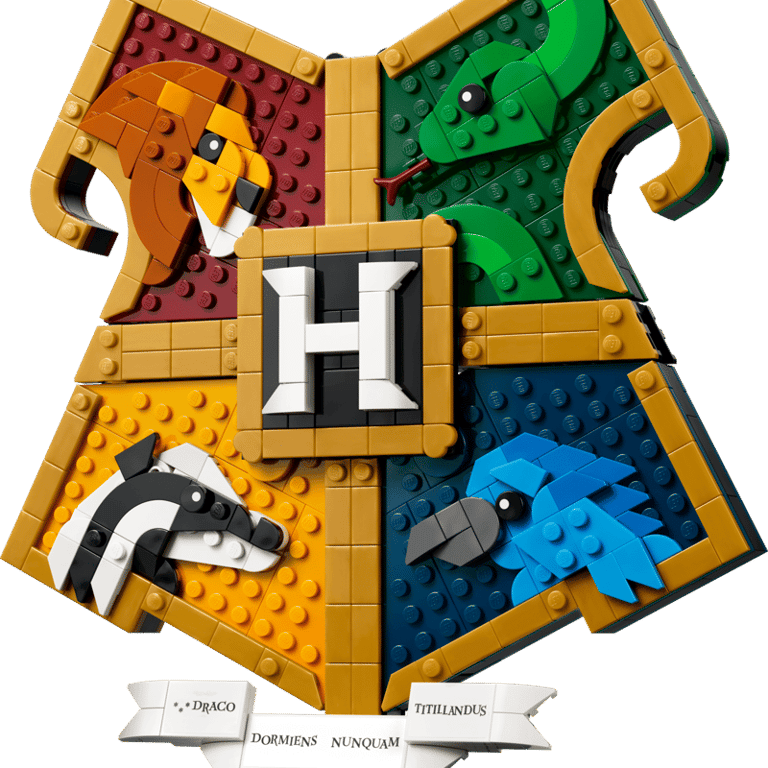 LEGO® Harry Potter™ 76462 Le blason des maisons de Poudlard - vue 1