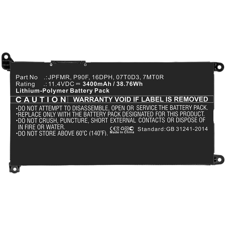 CoreParts MBXDE BA0219 composant de laptop supplémentaire Batterie Neuf