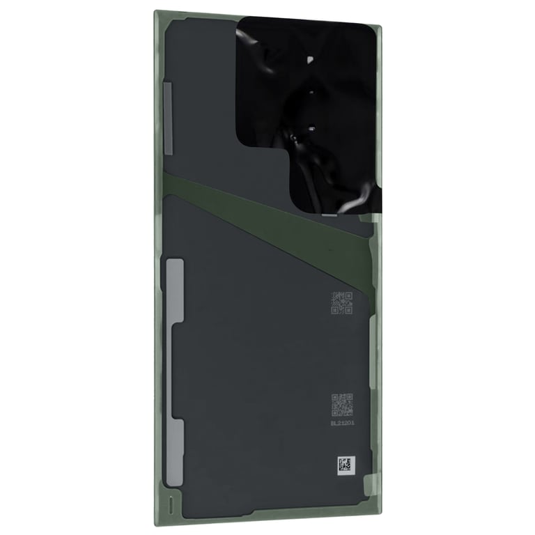 Vitre Arrière pour Samsung S23 Ultra avec Lentille Caméra Original Lavande - vue 3