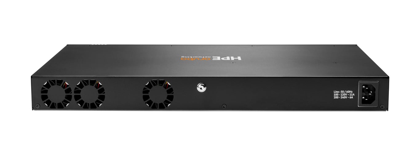 HPE Aruba Commutateur C3 Géré 24 x 101001000 + 4 x 1 Gigabit / 10 Gigabit / 25 Gigabit / 50 Gigabit SFP56 liaison montantestockage de 'avant et du côté vers 'arrière ... - vue 5