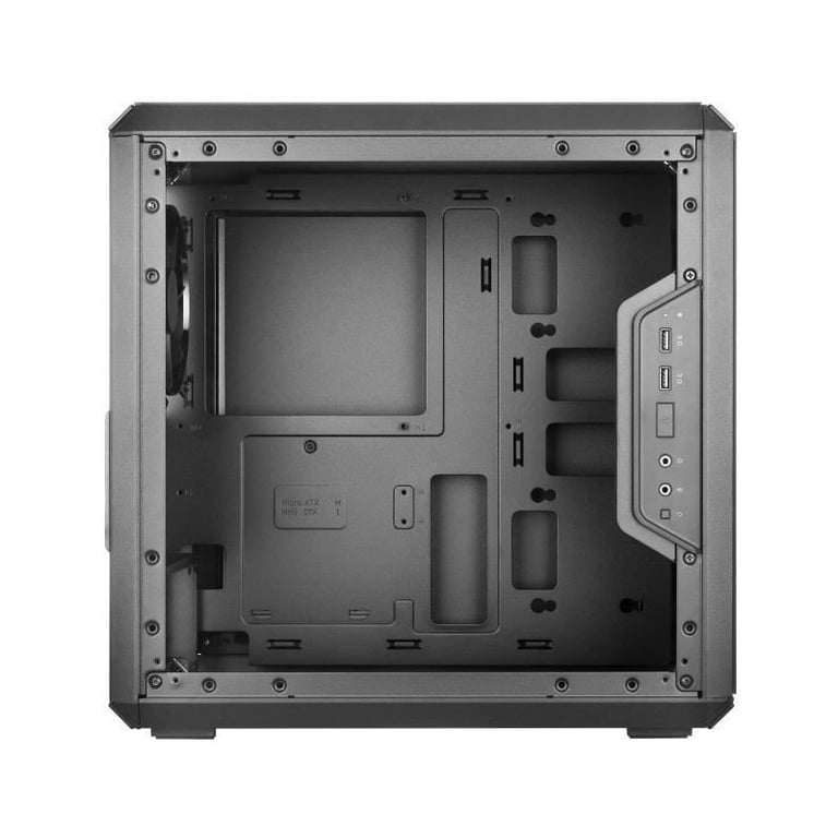 Cooler Master MasterBox Q300L Caja para PC - Negra, Cristal templado, Formato Micro ATX