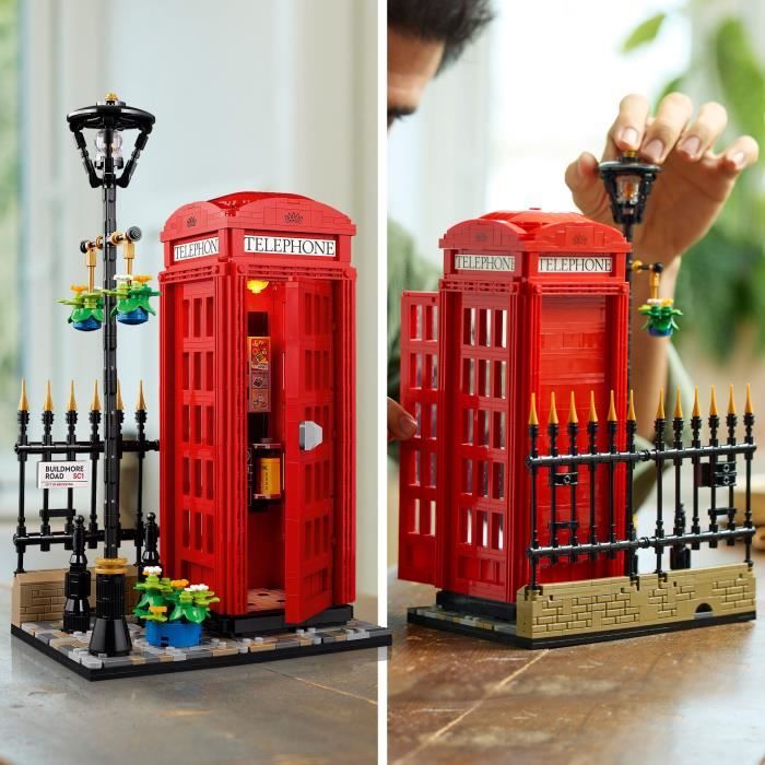 LEGO Ideas Cabine Téléphonique Londonienne 21347 - vue 4