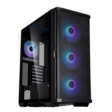 Zalman Z10 PLUS Midi Tower Unità centrale nera